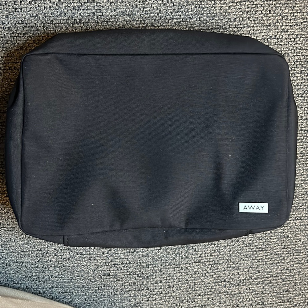 Away Small Cosmetic Pouch with Multiple Compartments